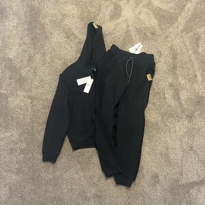 UGG Black Jogger and Hoodie Set